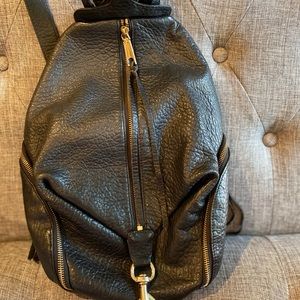 Rebecca Minkoff leather Julian backpack.